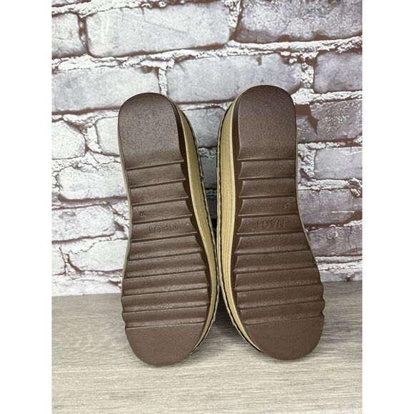 Naot Black Suede Leather Lace Up Open Toe Wedge Sandals Women’s Sz 39EU/8.5M US - Picture 8 of 16